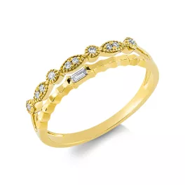 Yellowgold Diamond Ring