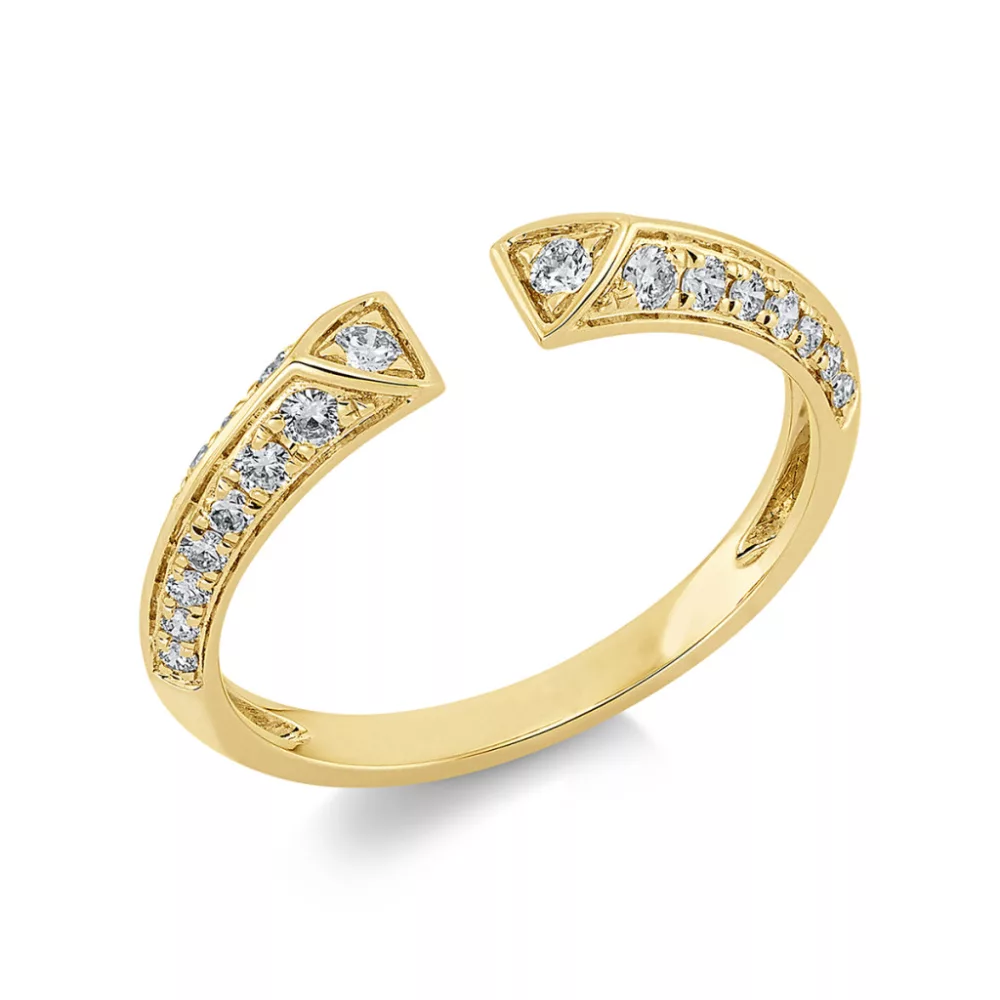 Yellowgold Diamond Ring
