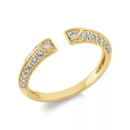 Yellowgold Diamond Ring