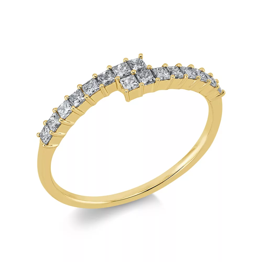 Yellowgold Diamond Ring