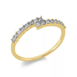 Yellowgold Diamond Ring