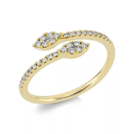 Yellowgold Diamond Ring