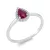 Whitegold Ruby Ring