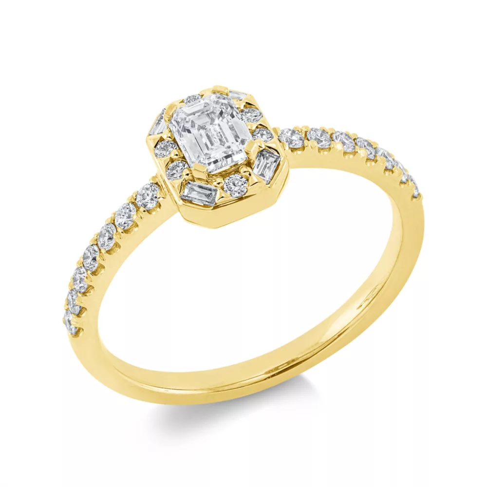 Yellowgold Diamond Ring