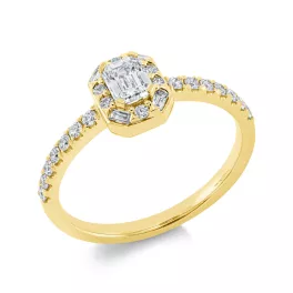 Yellowgold Diamond Ring