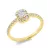Yellowgold Diamond Ring