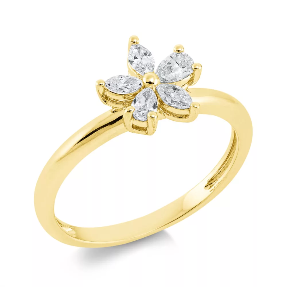 Yellowgold Diamond Ring