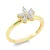 Yellowgold Diamond Ring