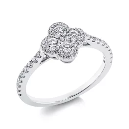 Whitegold Diamond Ring