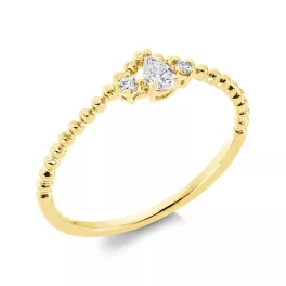 Yellowgold Diamond Ring