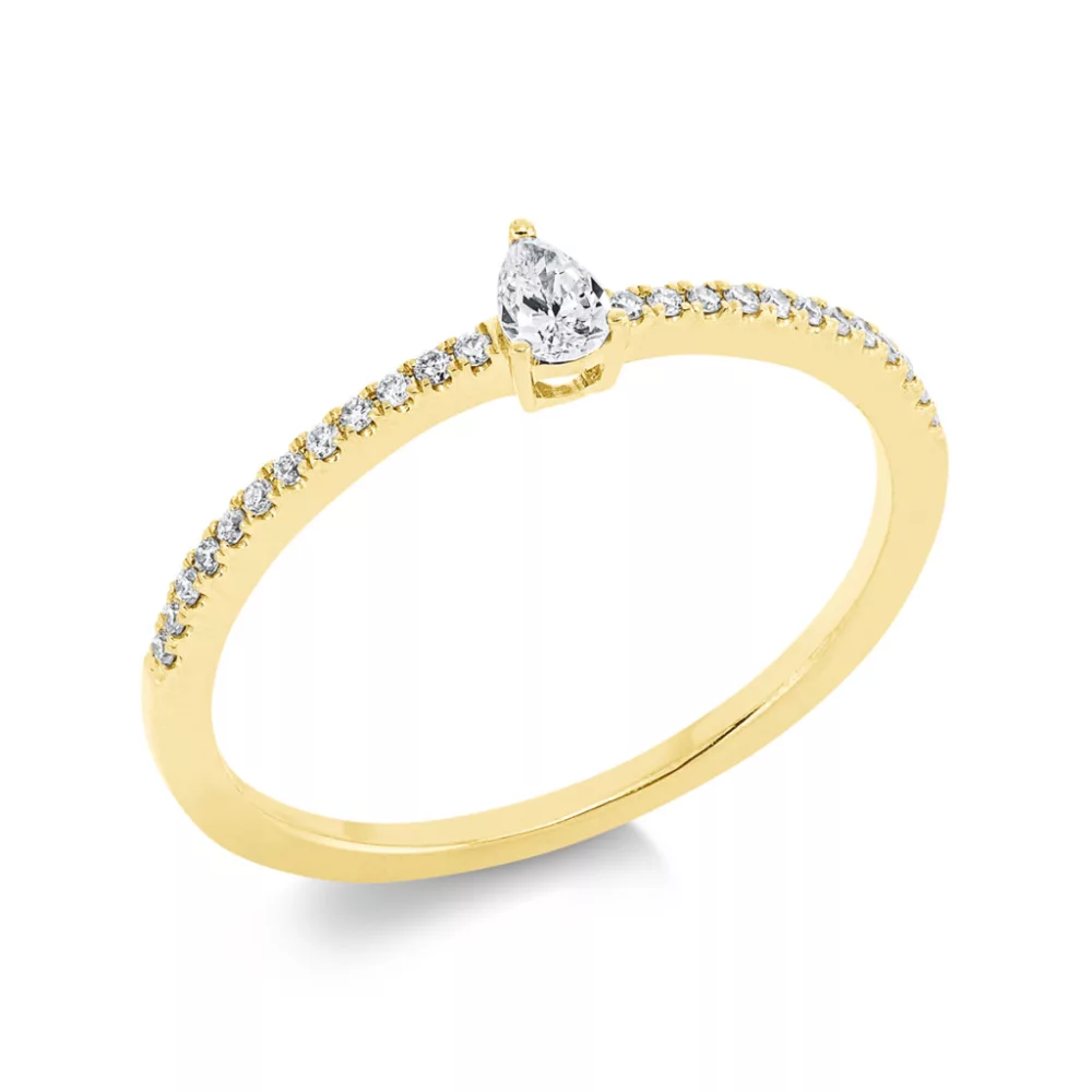 Yellowgold Diamond Ring