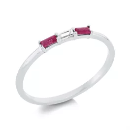 Whitegold Ruby Ring