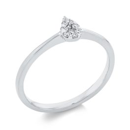 Fehérarany Gyémánt Gyűrű