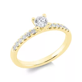 Yellowgold Diamond Ring