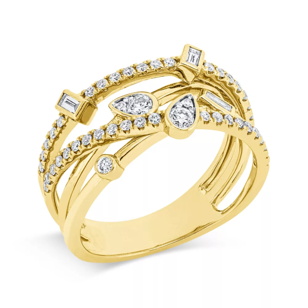 Yellowgold Diamond Ring