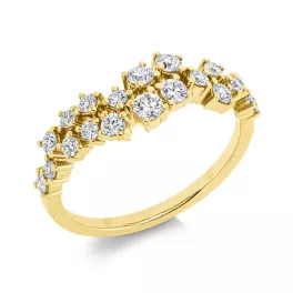 Yellowgold Diamond Ring