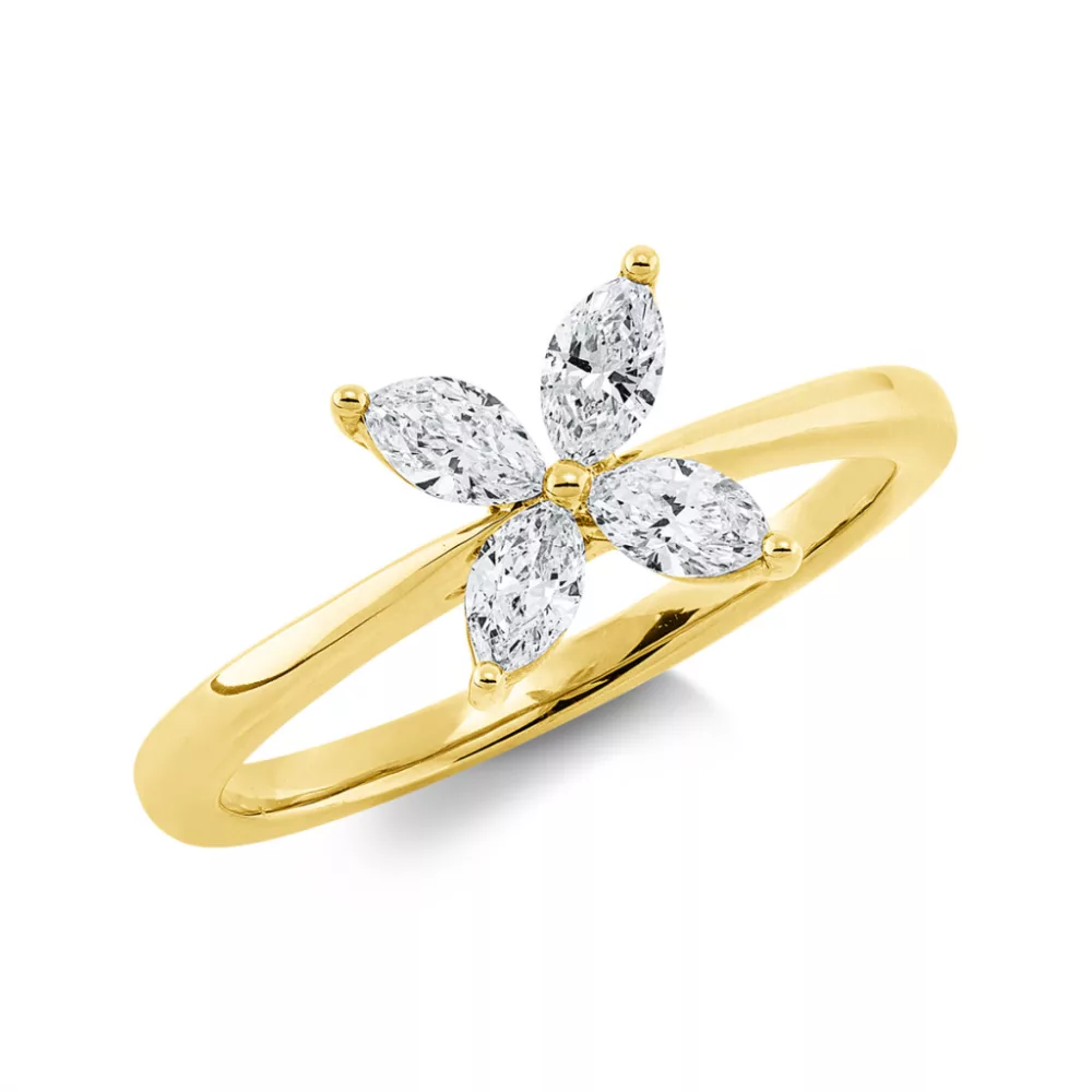 Yellowgold Diamond Ring