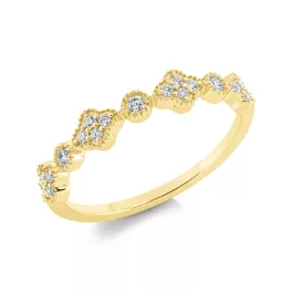 Yellowgold Diamond Ring