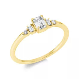 Yellowgold Diamond Ring