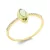 Yellowgold Peridot Ring