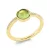 Yellowgold Peridot Ring