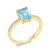 Yellowgold Topaz Ring