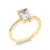 Yellowgold Amethyst Ring