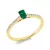 Yellowgold Emerald Ring