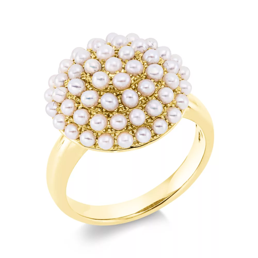 Yellowgold Diamond Ring