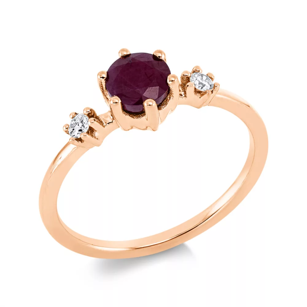 Redgold Ruby Ring