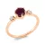 Redgold Ruby Ring