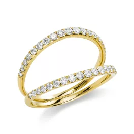 Yellowgold Diamond Ring