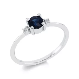 Whitegold Sapphire Ring