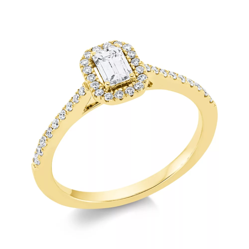 Yellowgold Diamond Ring