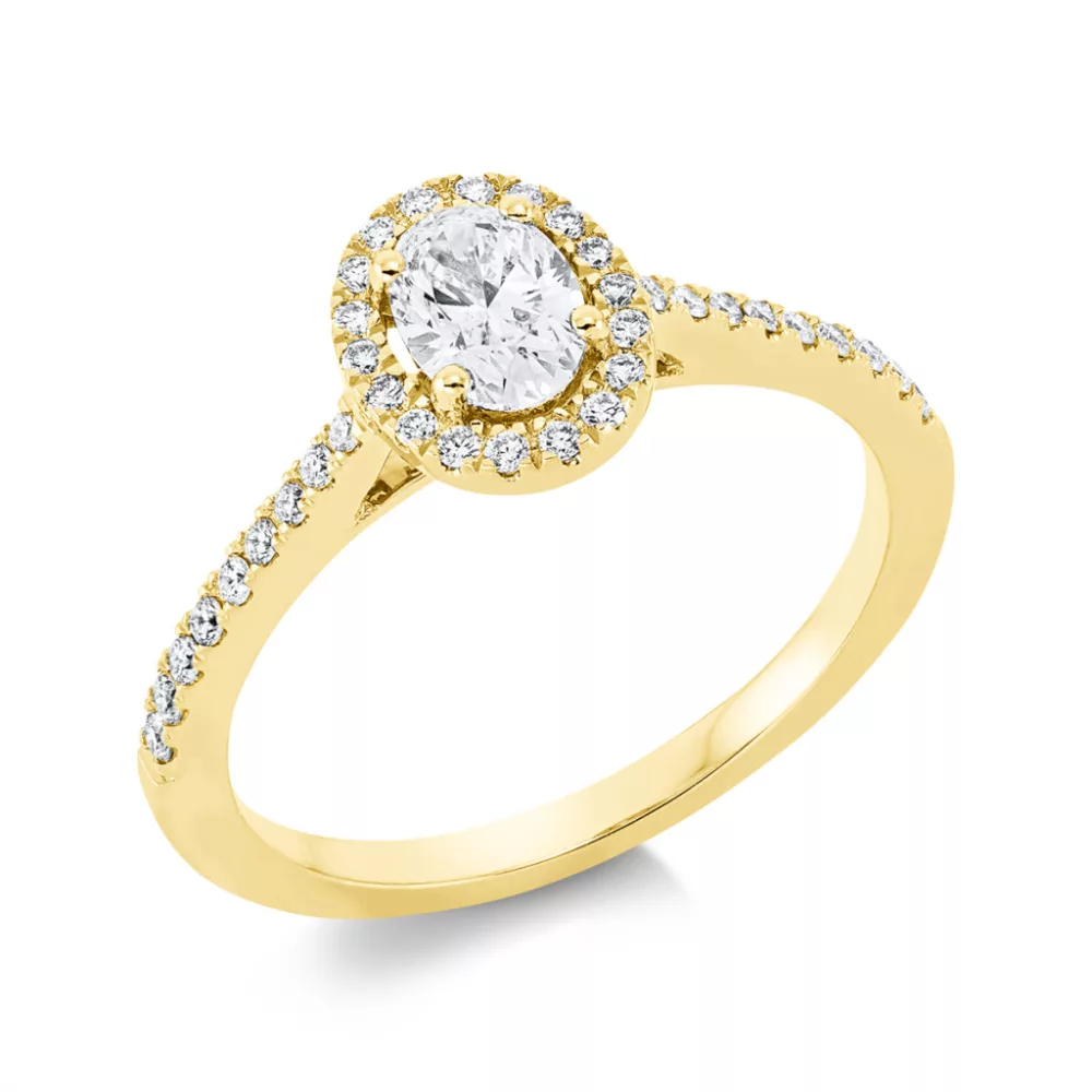 Yellowgold Diamond Ring