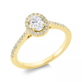 Yellowgold Diamond Ring