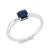 Whitegold Sapphire Ring