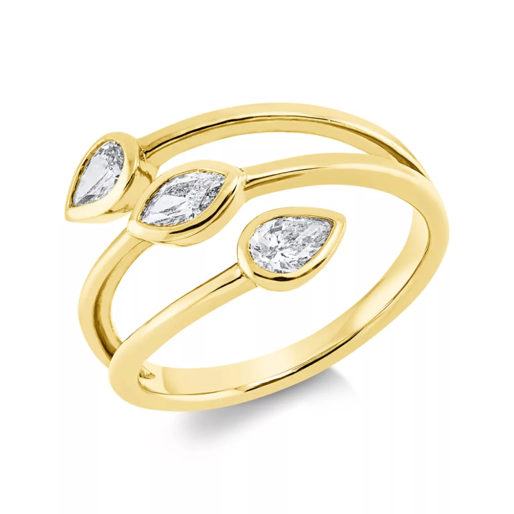 Yellowgold Diamond Ring