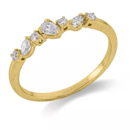 Yellowgold Diamond Ring