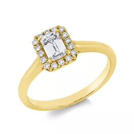 Yellowgold Diamond Ring