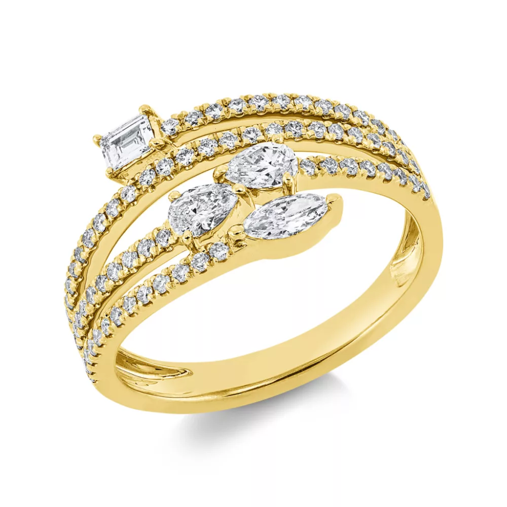 Yellowgold Diamond Ring