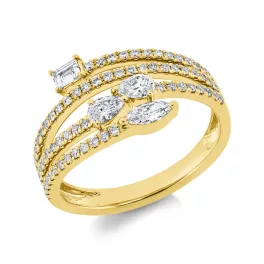 Yellowgold Diamond Ring