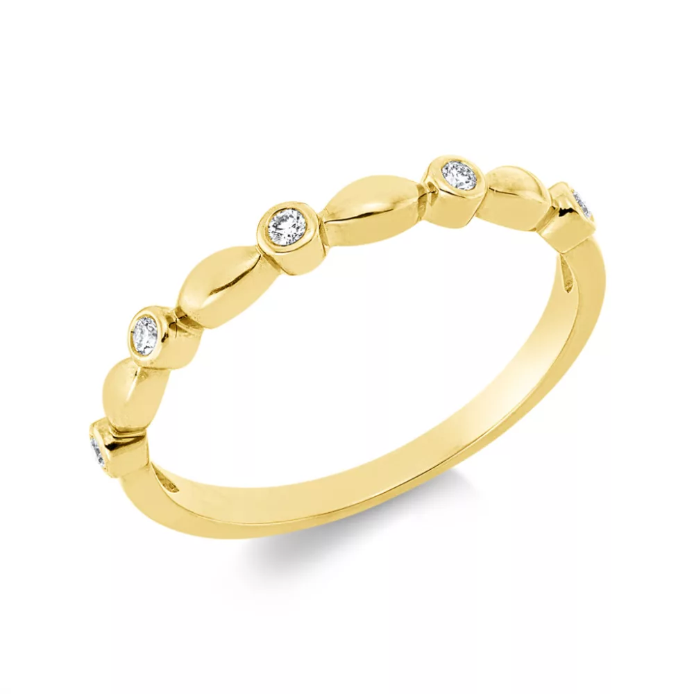 Yellowgold Diamond Ring