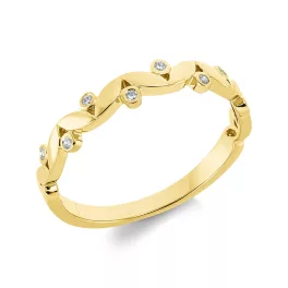 Yellowgold Diamond Ring