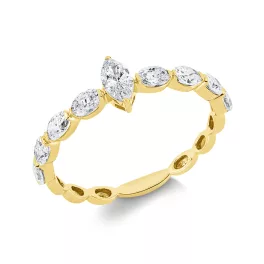 Yellowgold Diamond Ring