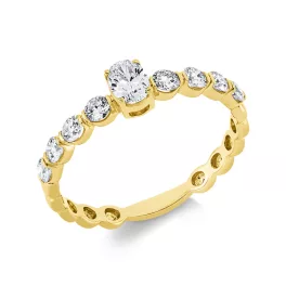 Yellowgold Diamond Ring