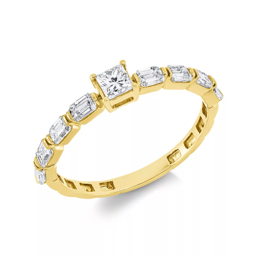 Yellowgold Diamond Ring