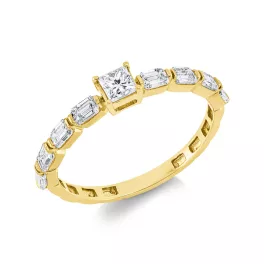 Yellowgold Diamond Ring