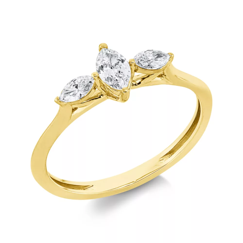 Yellowgold Diamond Ring