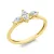 Yellowgold Diamond Ring
